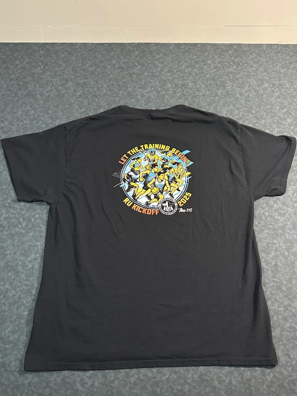 Fellowship of Christian Athletes FCA RU Kickoff 2025 Graphic T Shirt Size XL - Picture 3 of 7